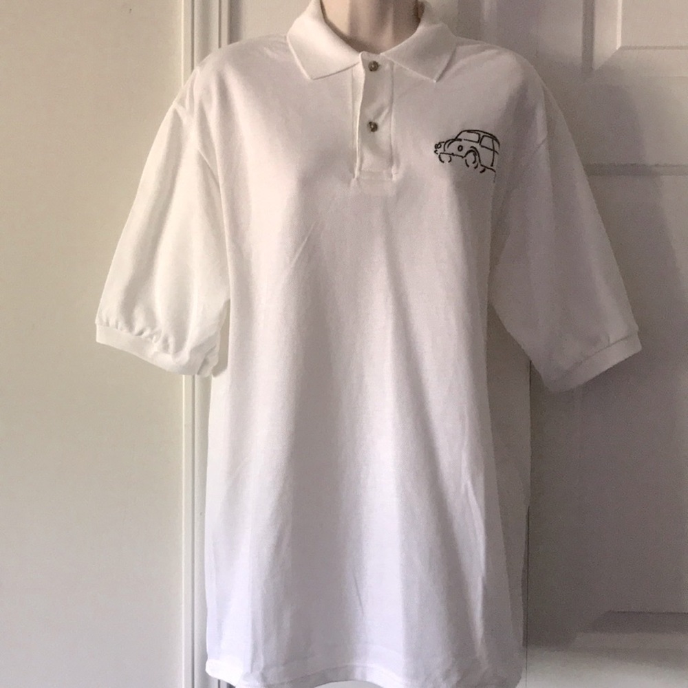 Volkswagen Polo Tee Jerzees VW T Shirt White M NEW
